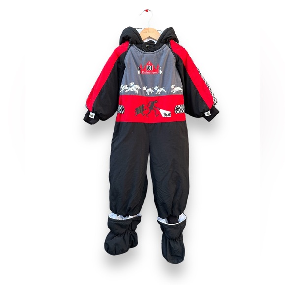 Vintage 101 Dalmatian Snowsuit - Picture 1 of 3